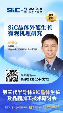 陈雪江副教授：SiC晶体外延生长微观机理研究（报告)