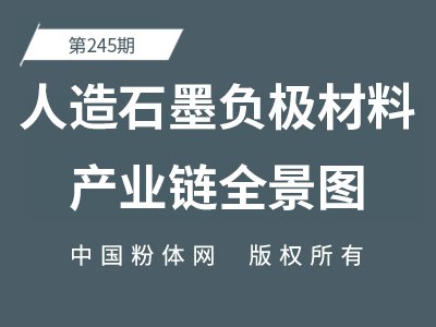 人造石墨负极材料产业链全景图