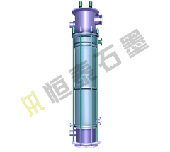 YKX型圆块孔式石墨降膜吸收器的图片