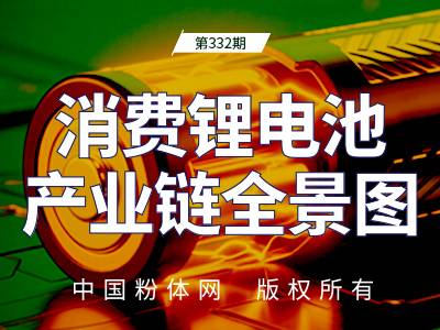 消费锂电池产业链全景图