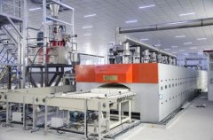 钛酸锂烧结辊道炉的图片