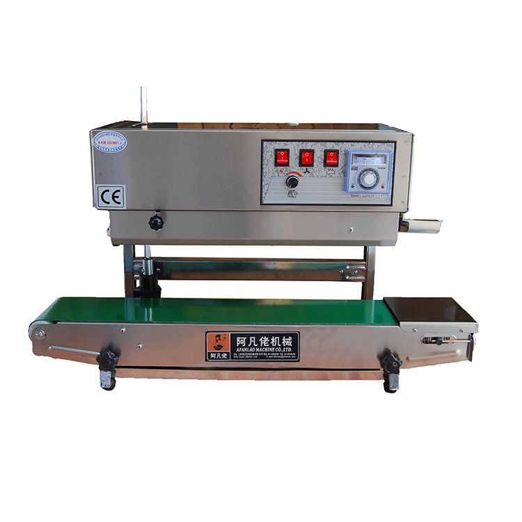 立式薄膜封口机 立卧两用连续封口机 生产日期连续打码封口机/阿凡佬的图片