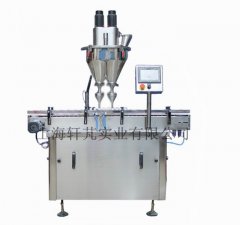 50全自动粉剂灌装压塞旋（轧）盖机的图片