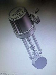 电动针型高压调节阀双相钢 2205应用于海水淡化的图片