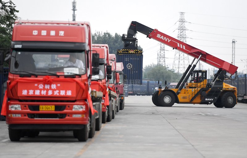进京砂石料试点铁路运输！环北京地区有砂石车要失业了？