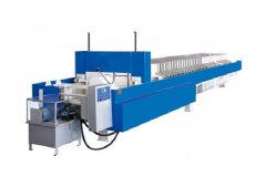 快开式增强聚丙烯板压滤机的图片