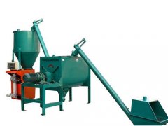 干粉砂浆(腻子粉)单轴生产线的图片