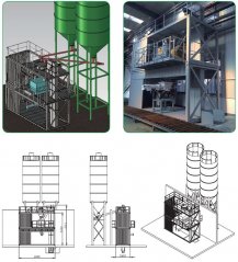 AJC-5B 集装箱式特种砂浆生产设备的图片