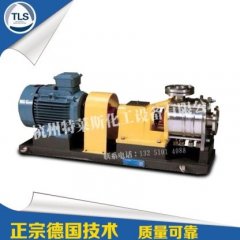 管线式高剪切分散乳化机的图片