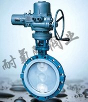 电动对夹蝶阀的图片