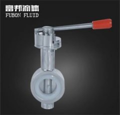 卫生级对夹蝶阀D71X-16P的图片