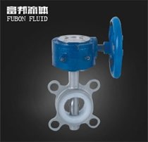 蜗轮对夹蝶阀D371X-16P的图片