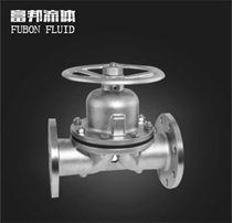 手动法兰隔膜阀G41X/F-16P的图片