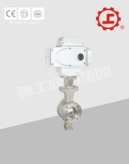 ZDRV型电动V型调节球阀的图片