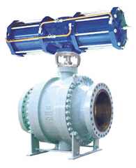 Q647H固定式气动球阀的图片