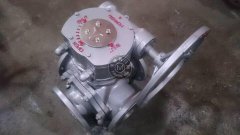 涡轮四通球阀Q346F 16C的图片