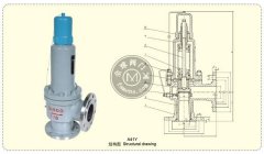 弹簧微启封闭式安全阀的图片