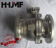 304/316不锈钢法兰球阀的图片