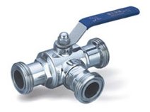 三通式螺纹球阀的图片