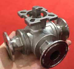 三通快装304球阀的图片