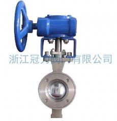 硬密封V型球阀的图片