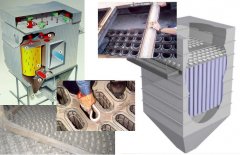 典型脉冲喷吹袋式除尘器的图片