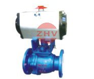 Q641F46-16气动球阀的图片