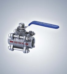 三片式球阀的图片