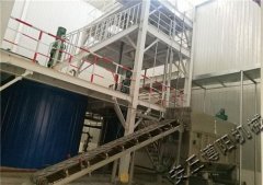 PVC颗粒自动破包机、无尘塑粉自动拆袋机的图片