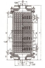 圆块孔式石墨换热器（YKC系列）的图片