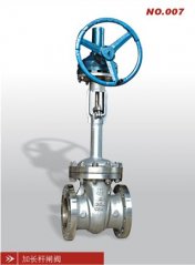 美标伞齿轮加长杆闸阀的图片