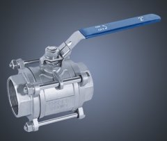 3PC手动内螺纹连接球阀(科技型)的图片