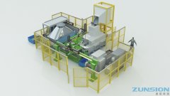 全自动四工位离心铸铝设备的图片