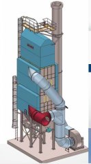 四氟化硅吸收塔（干湿法）的图片