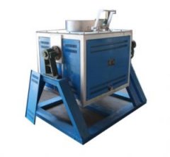 800℃可倾斜坩埚融化炉的图片