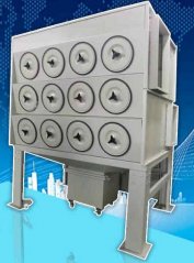 脉冲式滤筒除尘器的图片