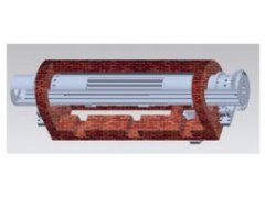 间接加热立式回转式烘干机的图片