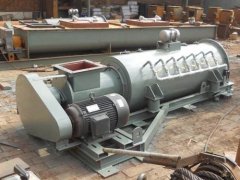 单轴粉尘搅拌加湿机的图片