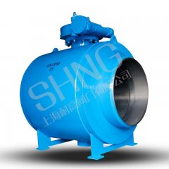 蜗轮式全焊接球阀的图片