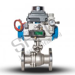 气动高平台球阀的图片