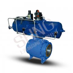 气动锻钢固定球阀的图片