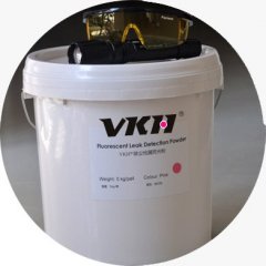 布袋检漏荧光粉VKH-13橙色的图片