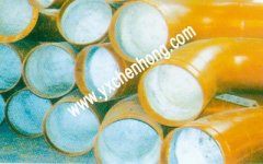 耐磨陶瓷贴片管道的图片