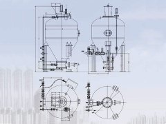 L型仓式气力输送发送器的图片