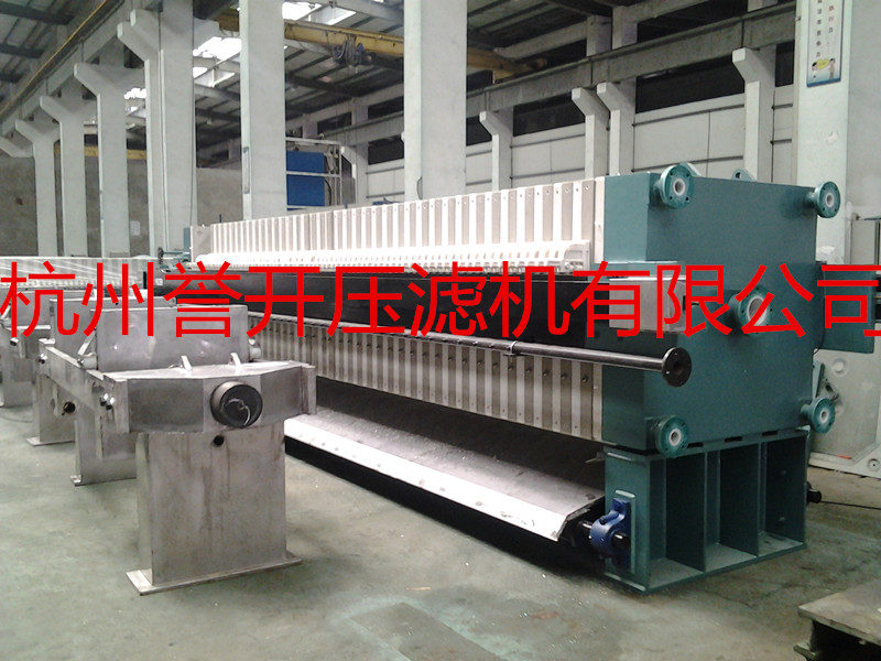 自动拉板隔膜压滤机的图片