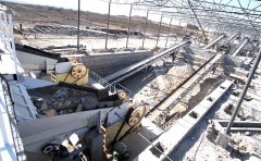 砂石生产线 河卵石制砂生产线 建筑垃圾破碎生产线的图片