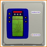 CROWCON四通道壁挂式气体检测系统的图片