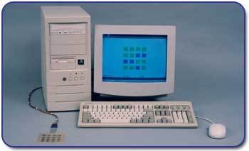 鱼叉式键盘和LED测试系统的图片