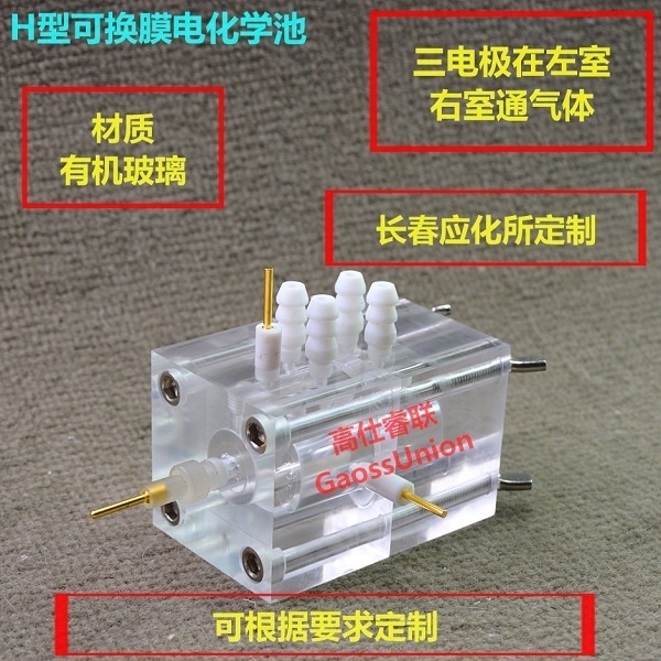 高仕睿联有机玻璃可换膜电解池的图片