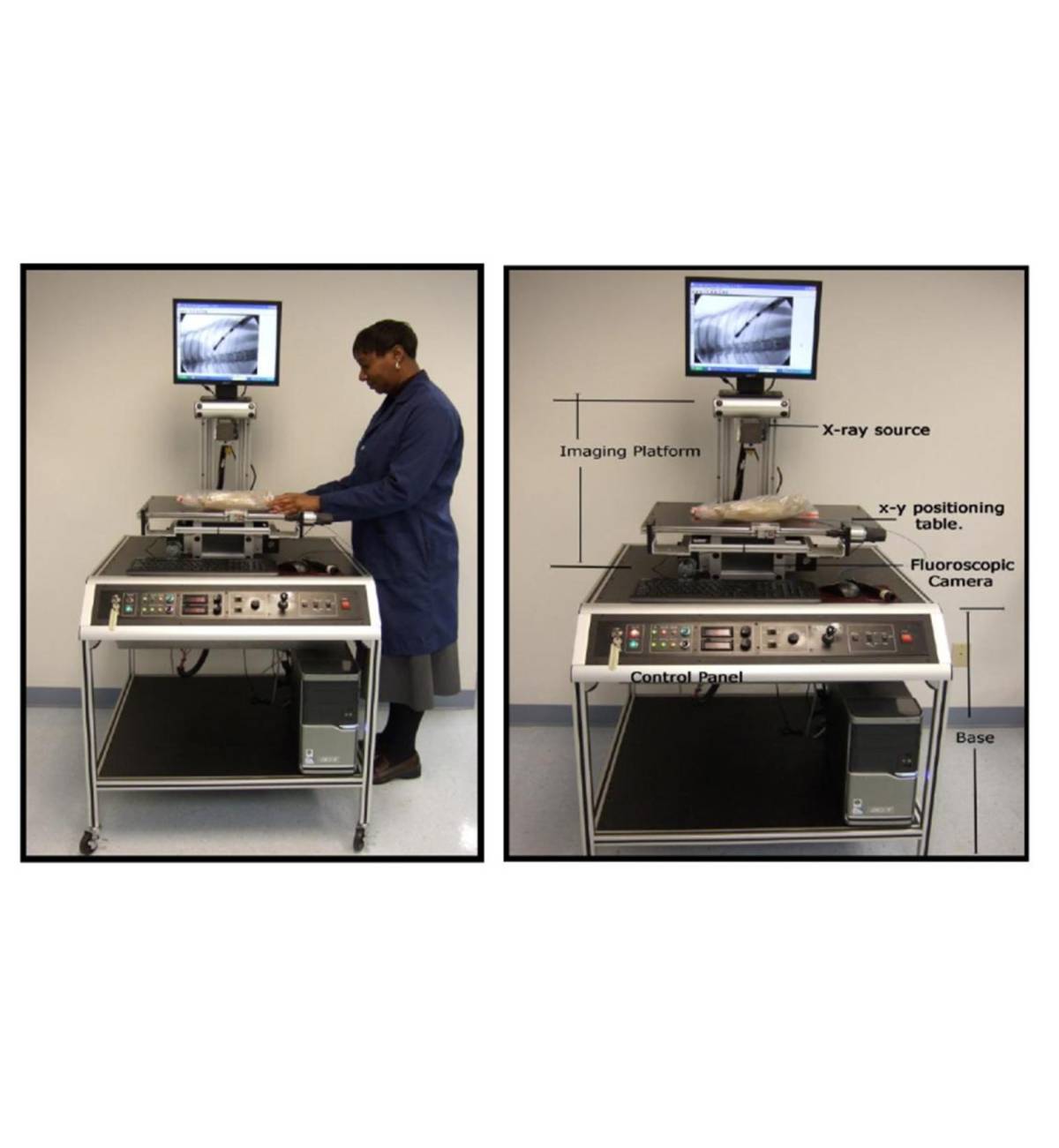Labscope小动物荧光透视成像的图片